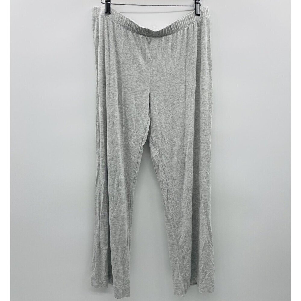 Shimera‎ Womens Size Medium Modal Blend Stretch Pull On Pajama Pants Light Gray